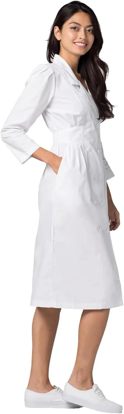 Adar Universal Scrub Dress for Women - Fitted Midriff Dress
