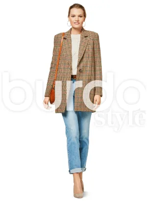 BD6463 Women’s Blazer | Burda Style Pattern