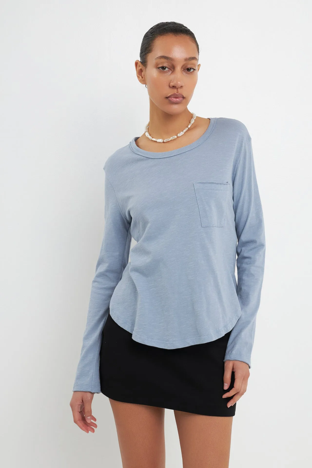 Classic Round Neck Long Sleeves