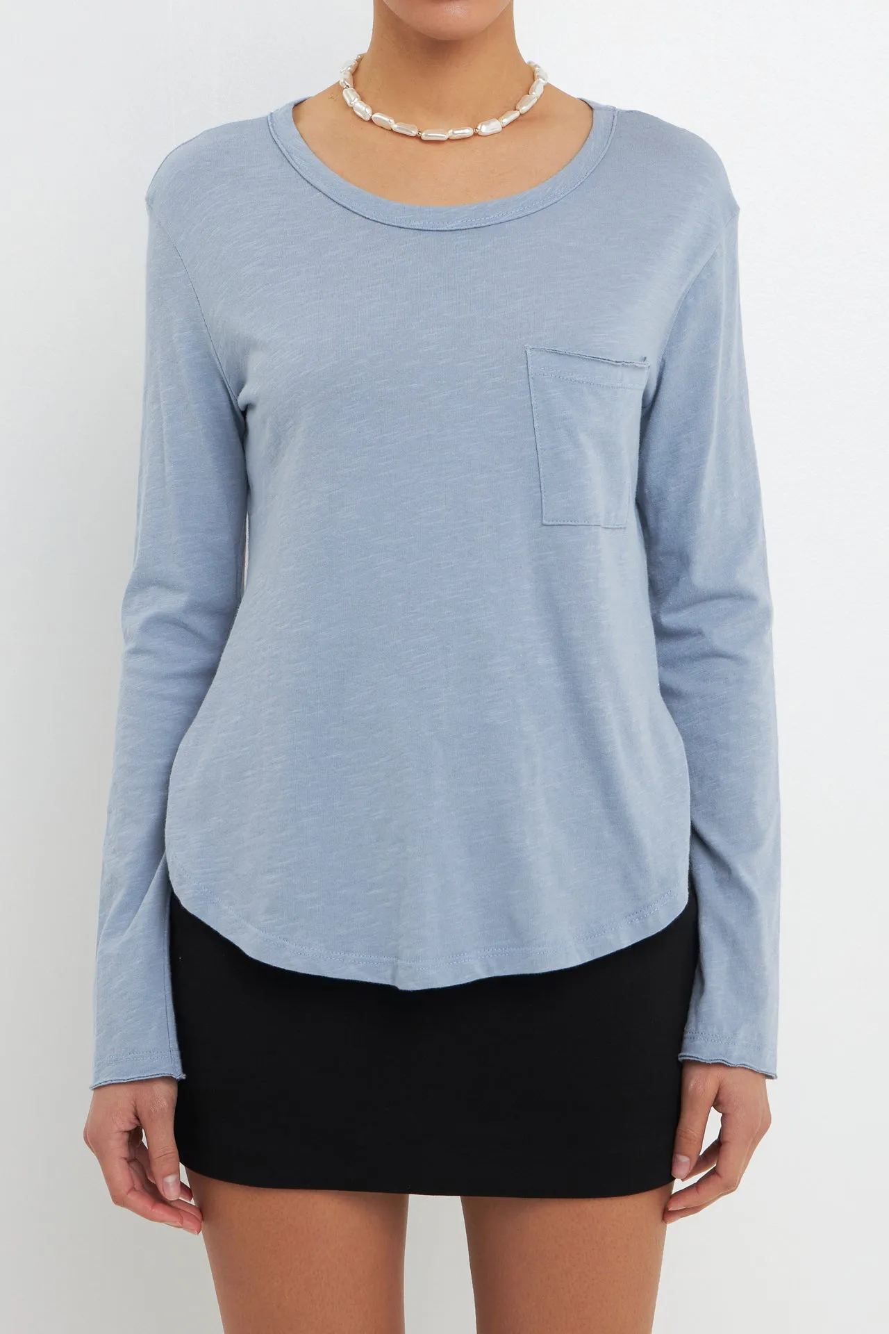 Classic Round Neck Long Sleeves