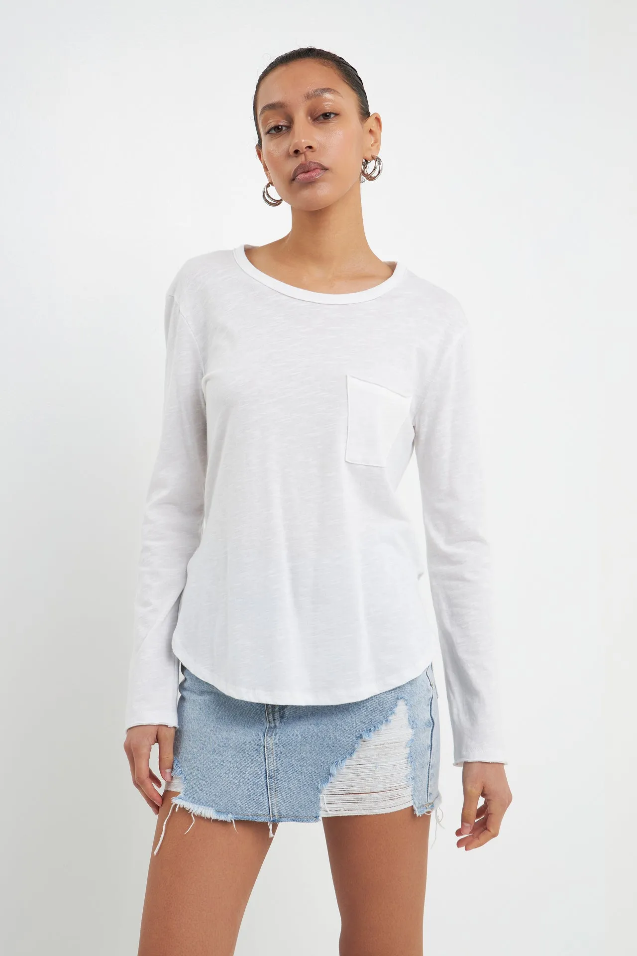 Classic Round Neck Long Sleeves