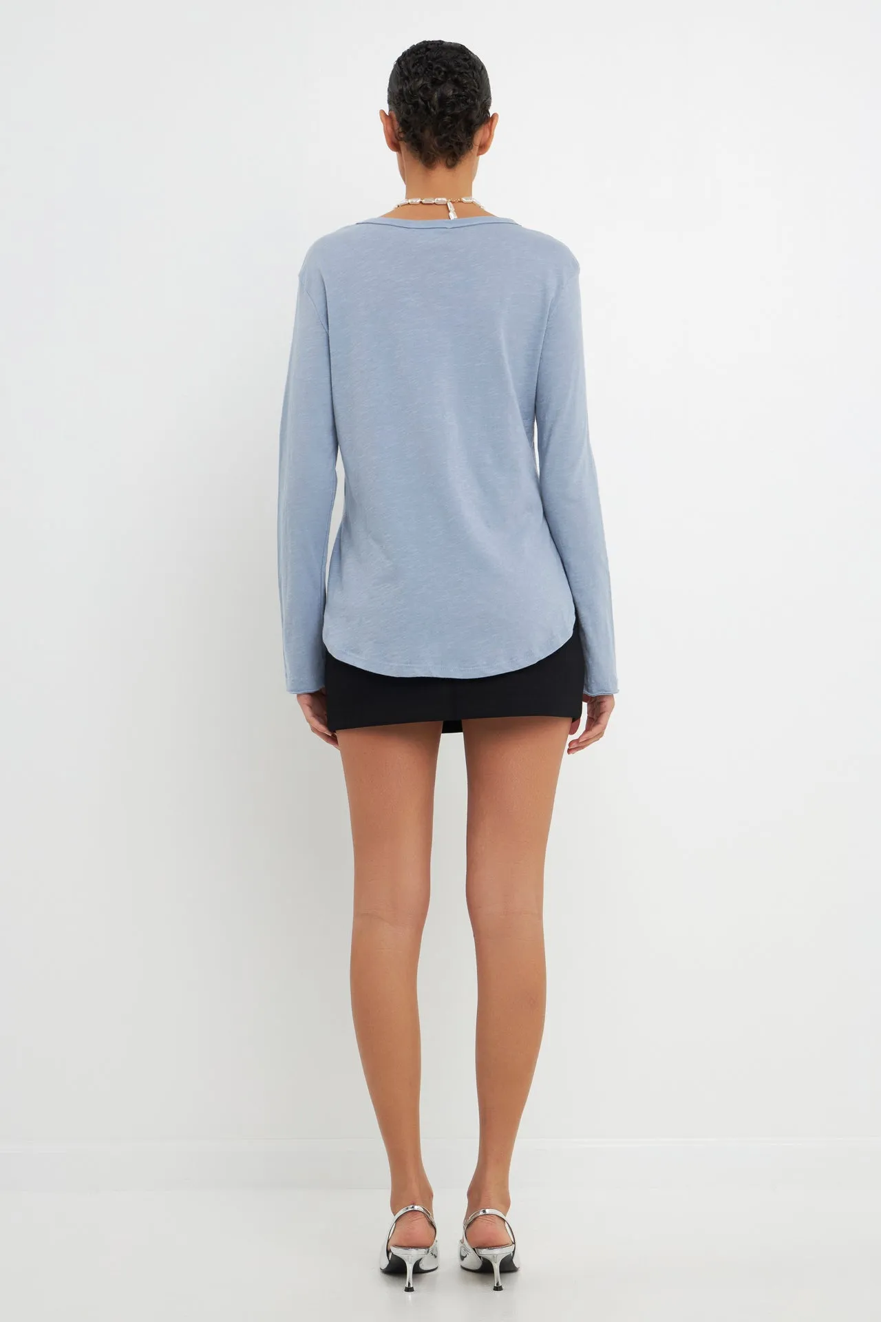 Classic Round Neck Long Sleeves