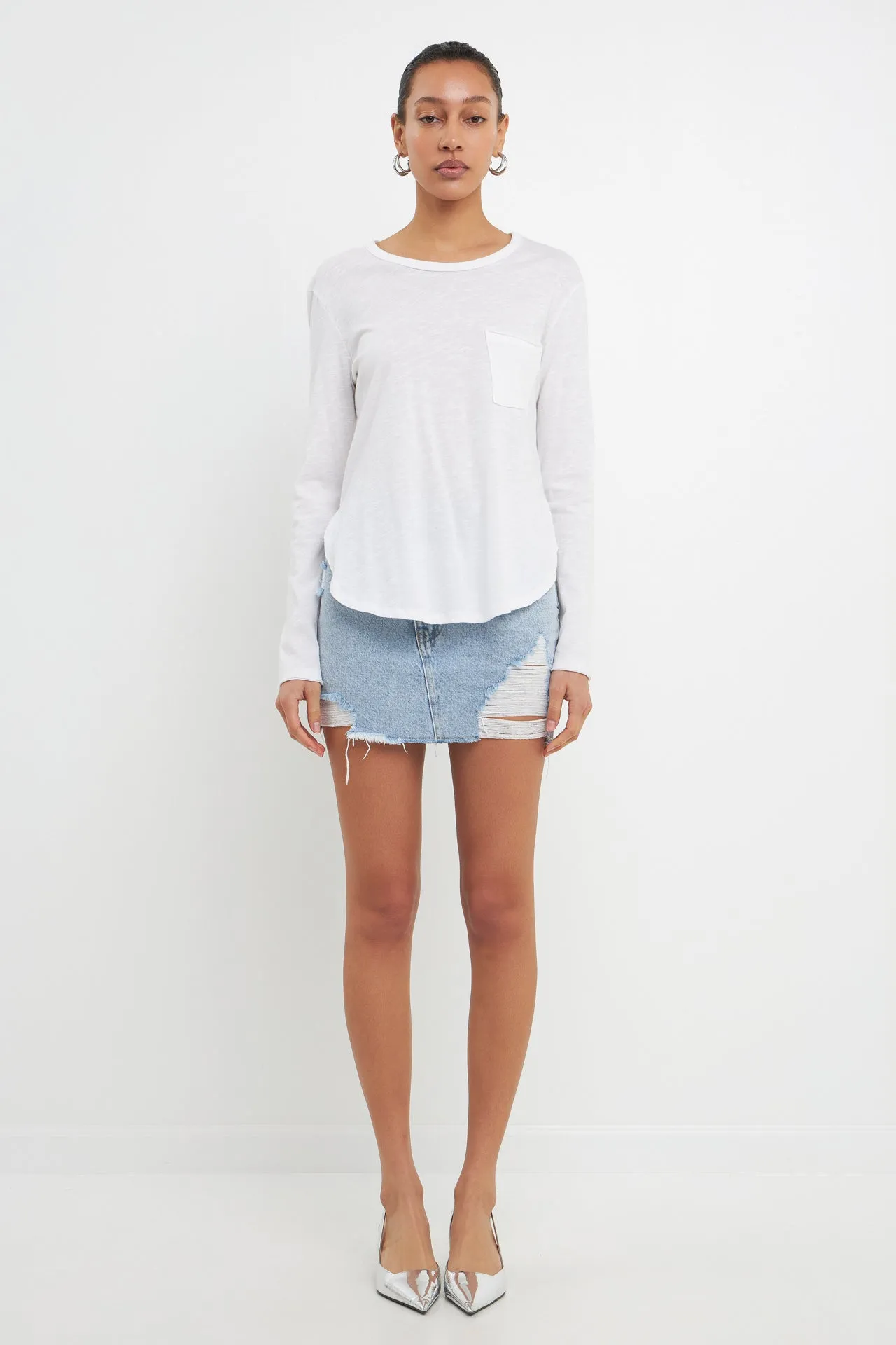 Classic Round Neck Long Sleeves