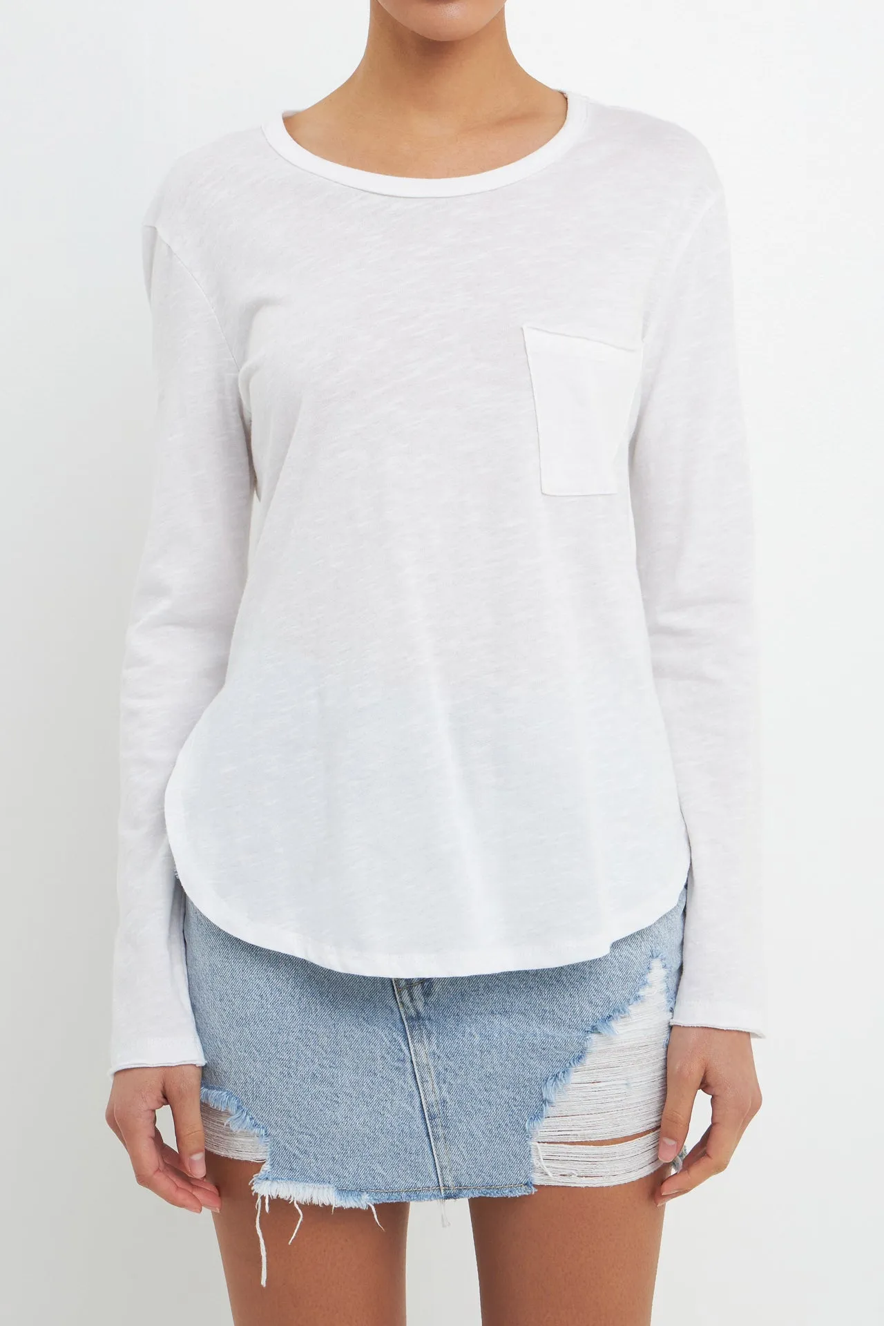 Classic Round Neck Long Sleeves