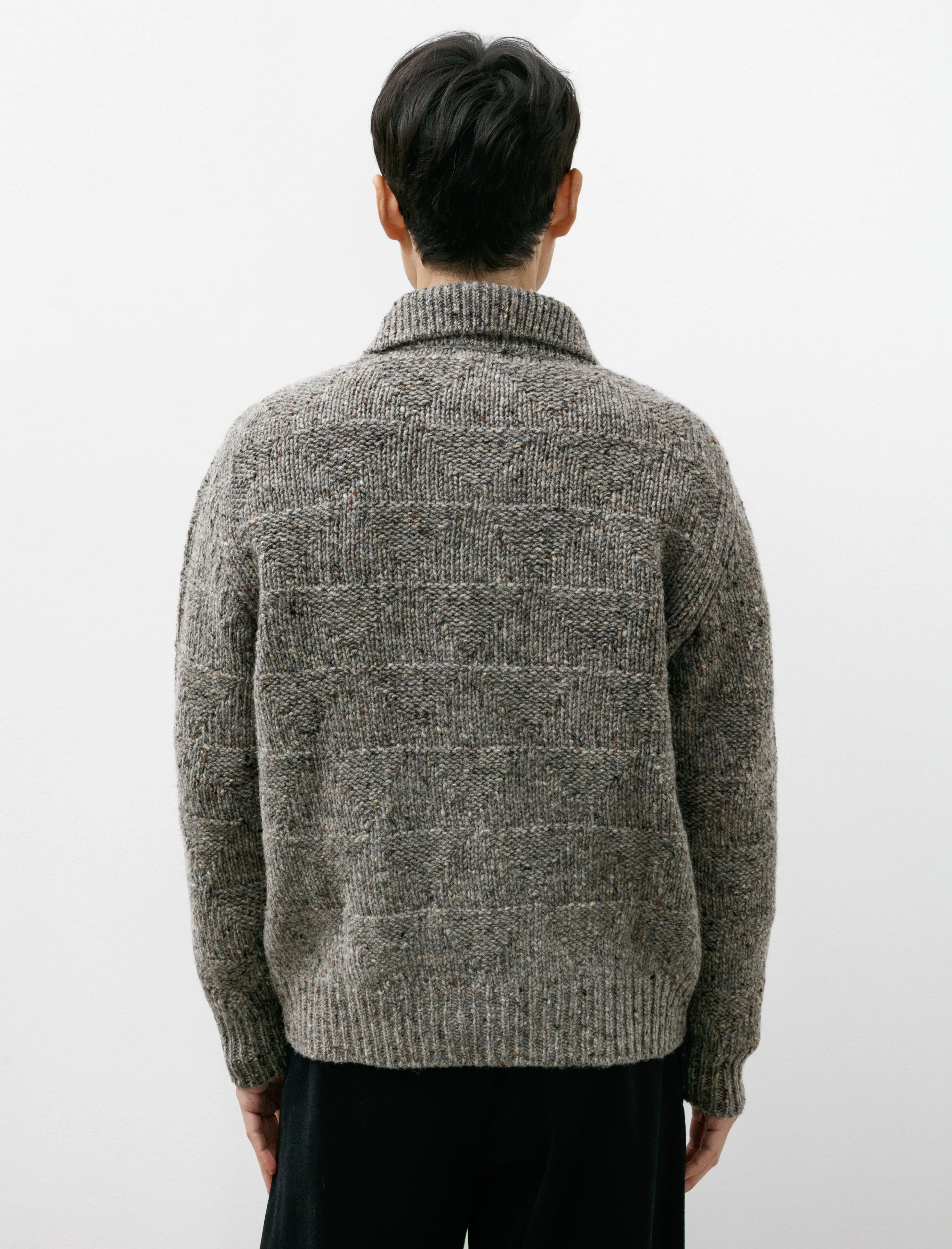 Erik Donegal Diamond Jacket Grey Melange