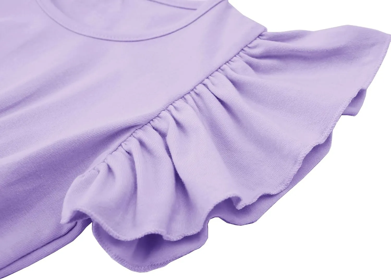 Girls Tutu Dress Toddler Ruffle Sleeve Princess Party Tulle Sundress