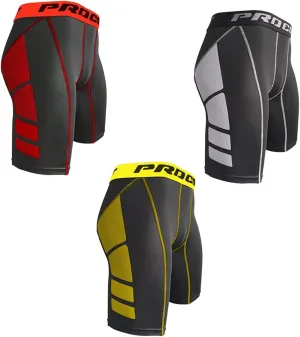 HNVAVQ 3 Pack Compression Shorts Mens Quick Dry Running Shorts Base Layers Men for Training,Basketball,Gym