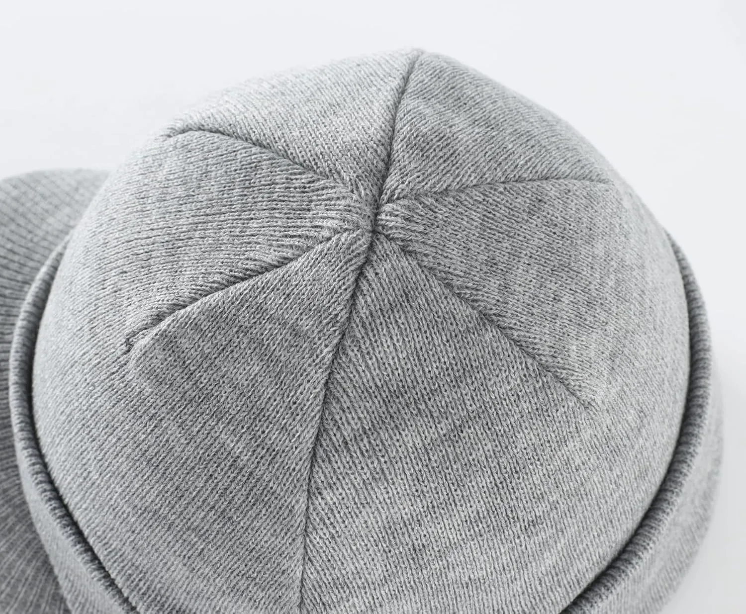 Home Prefer Men's Winter Beanie Hat with Brim Warm Double Knit Cuff Beanie Cap
