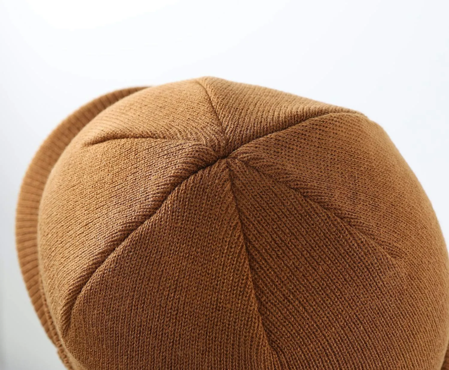 Home Prefer Men's Winter Beanie Hat with Brim Warm Double Knit Cuff Beanie Cap