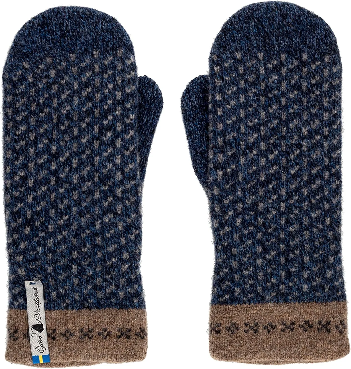 Öjbro Swedish made 100% Merino Wool Soft Thick & Extremely Warm Mittens (as Featured by the Raynauds Assn)