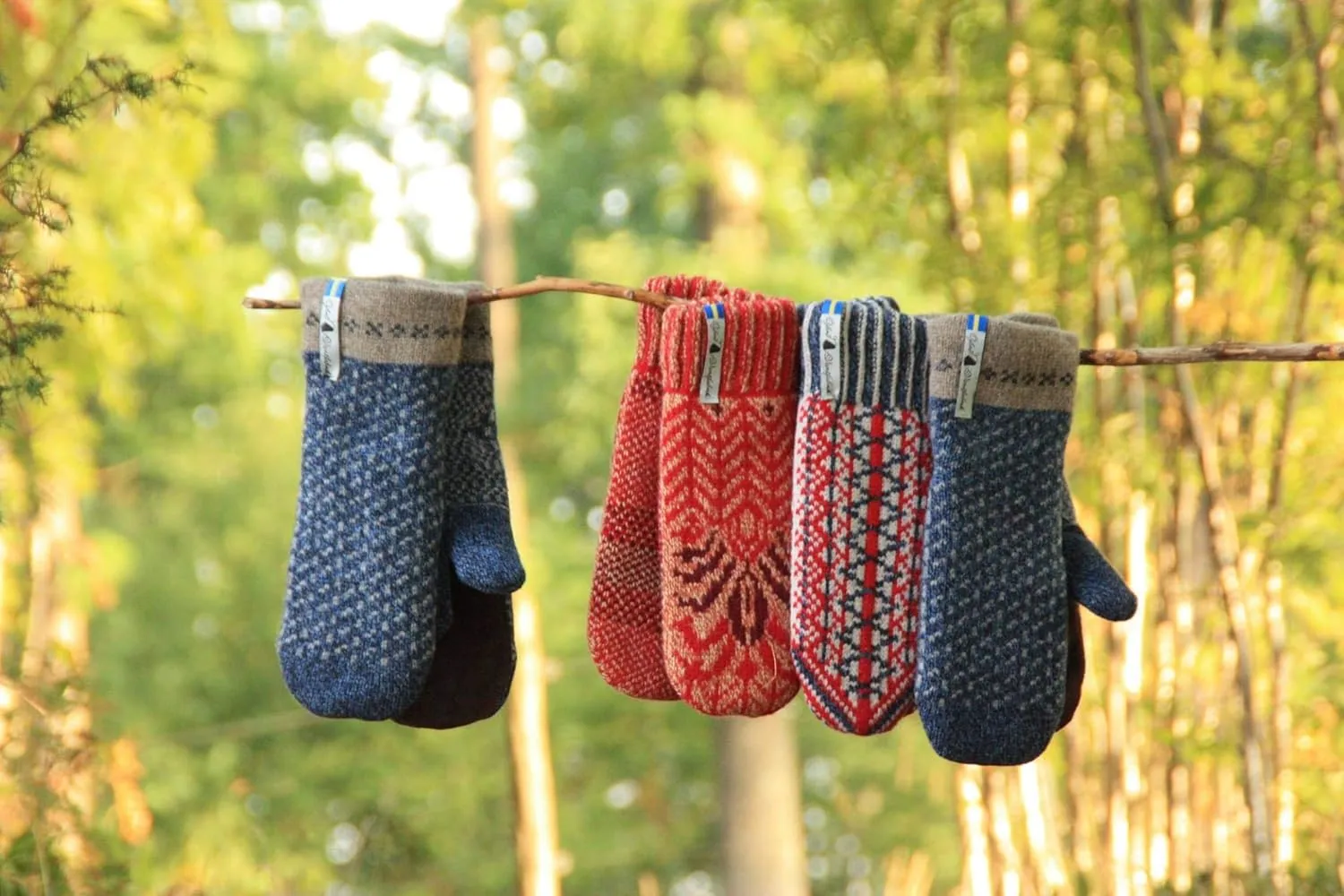 Öjbro Swedish made 100% Merino Wool Soft Thick & Extremely Warm Mittens (as Featured by the Raynauds Assn)