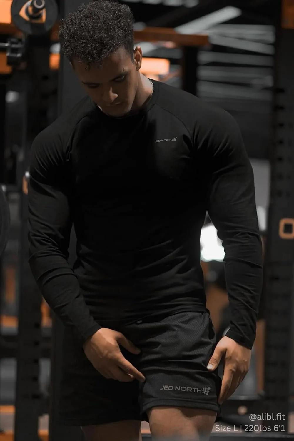 Jed North Men's Muscle Fitted Causal T-Shirt Gym Workout Bodybuilding & Everyday