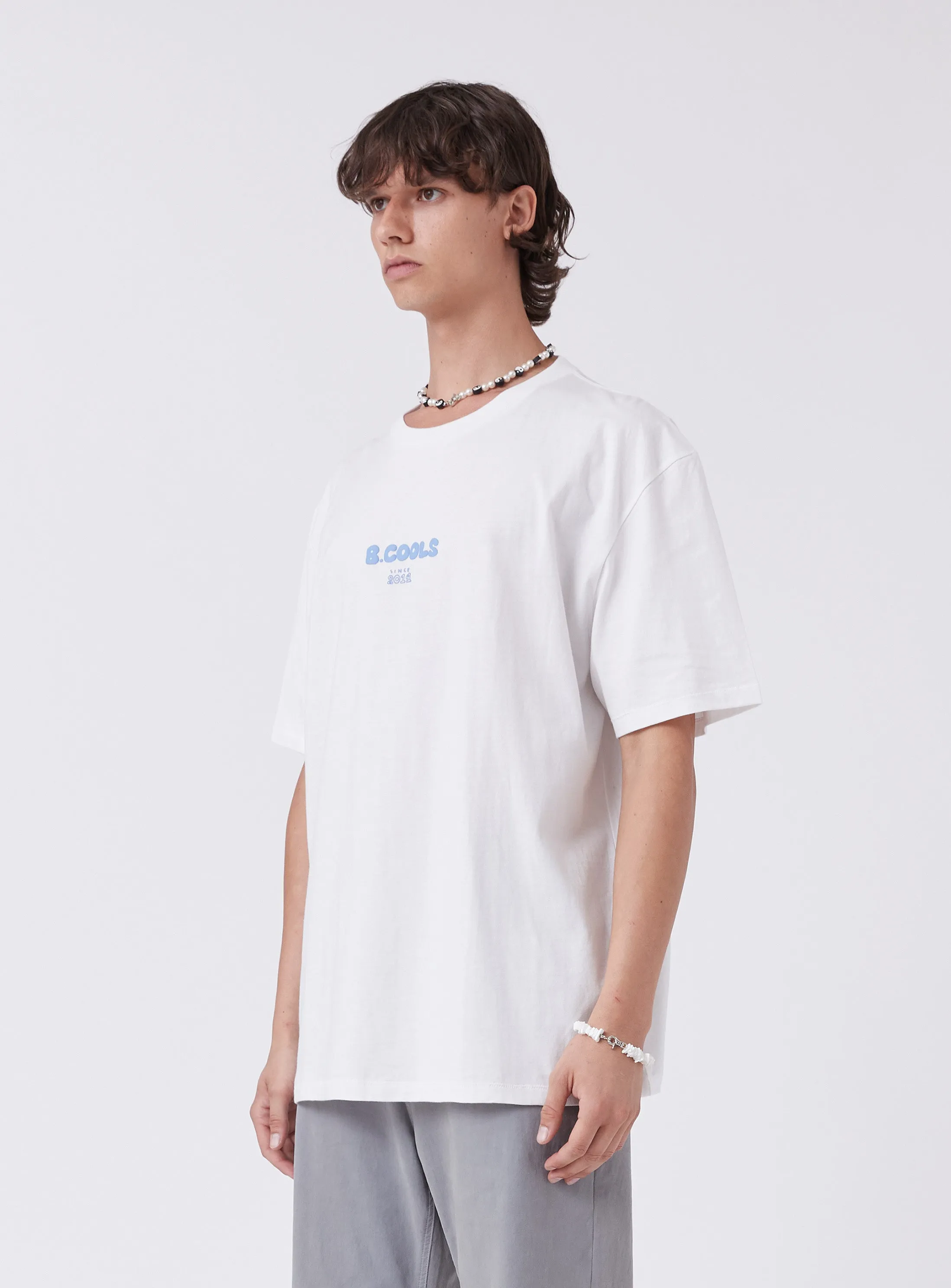 Lads Homie Tee White