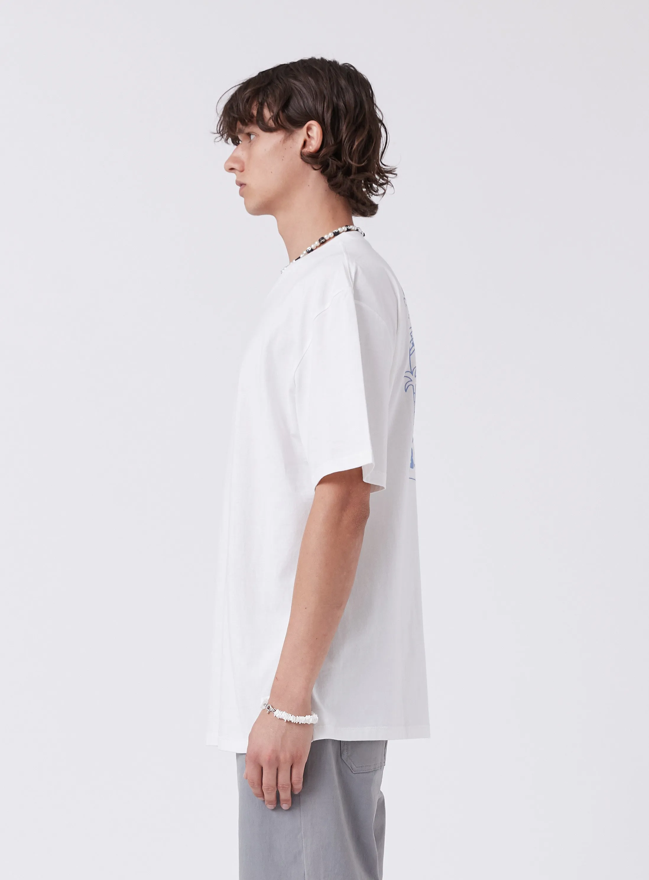 Lads Homie Tee White