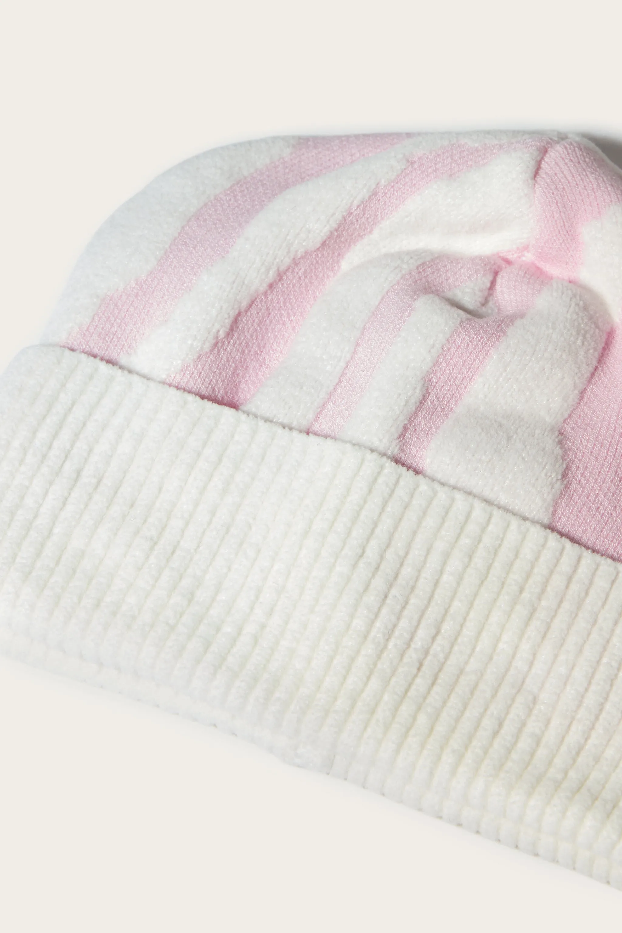 Marmo-Jacquard Beanie Hat