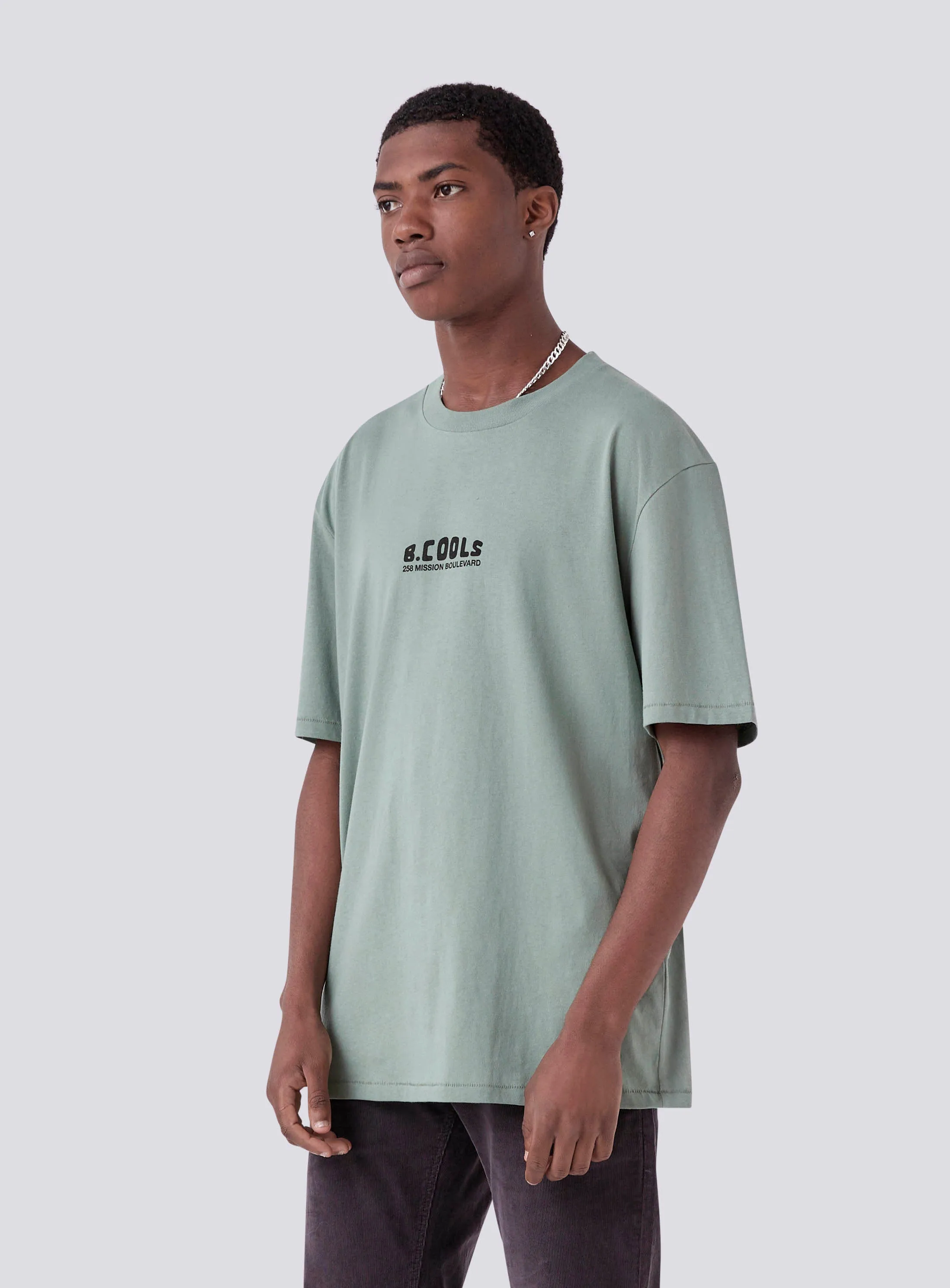 Mission Homie Tee Emerald