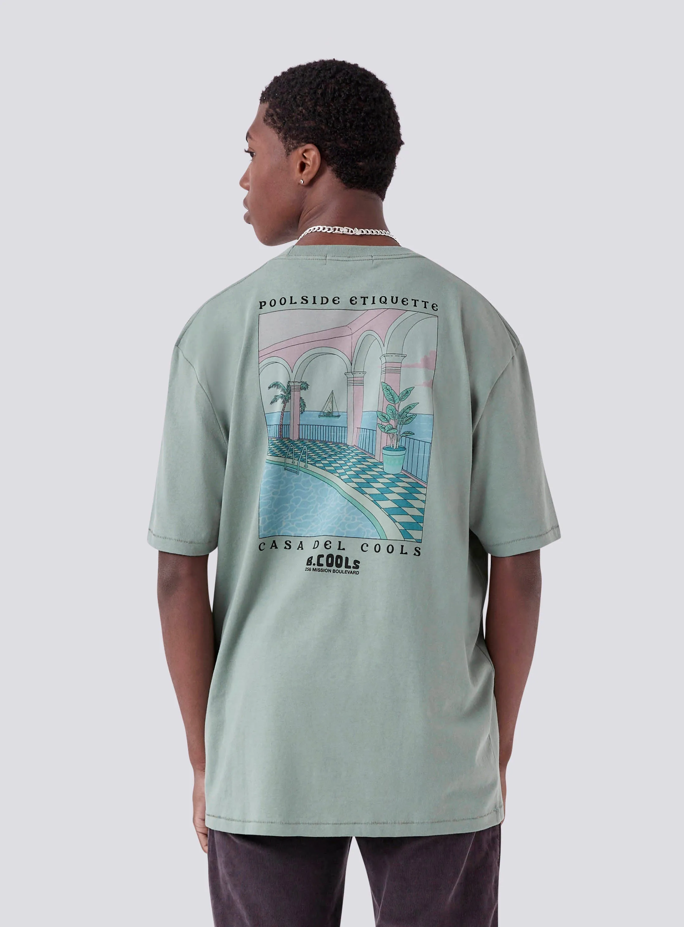 Mission Homie Tee Emerald