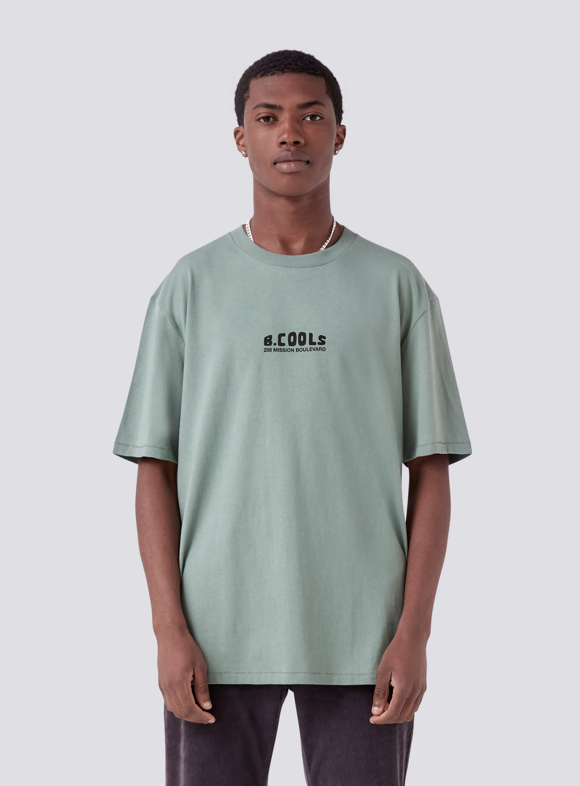 Mission Homie Tee Emerald