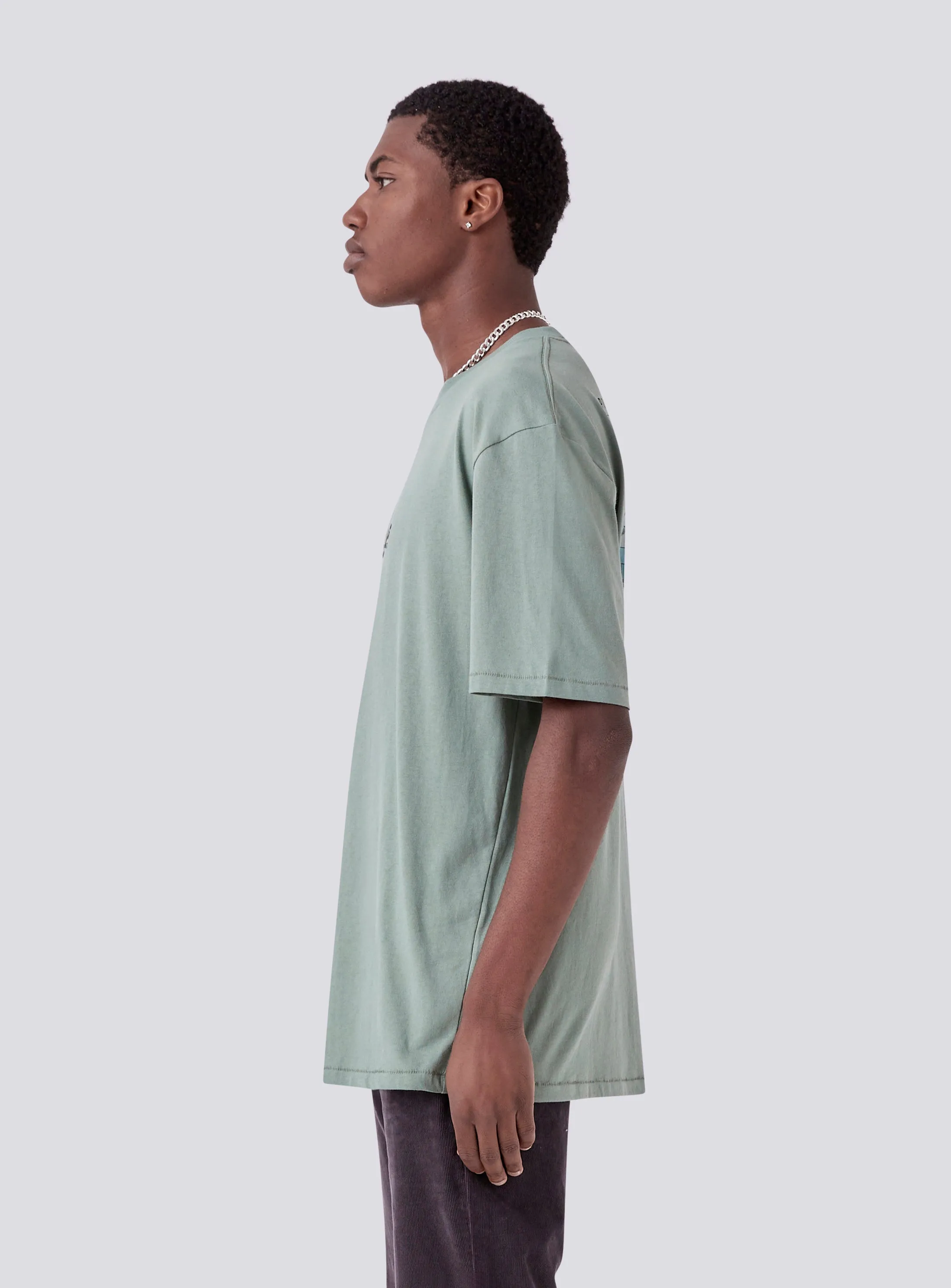 Mission Homie Tee Emerald