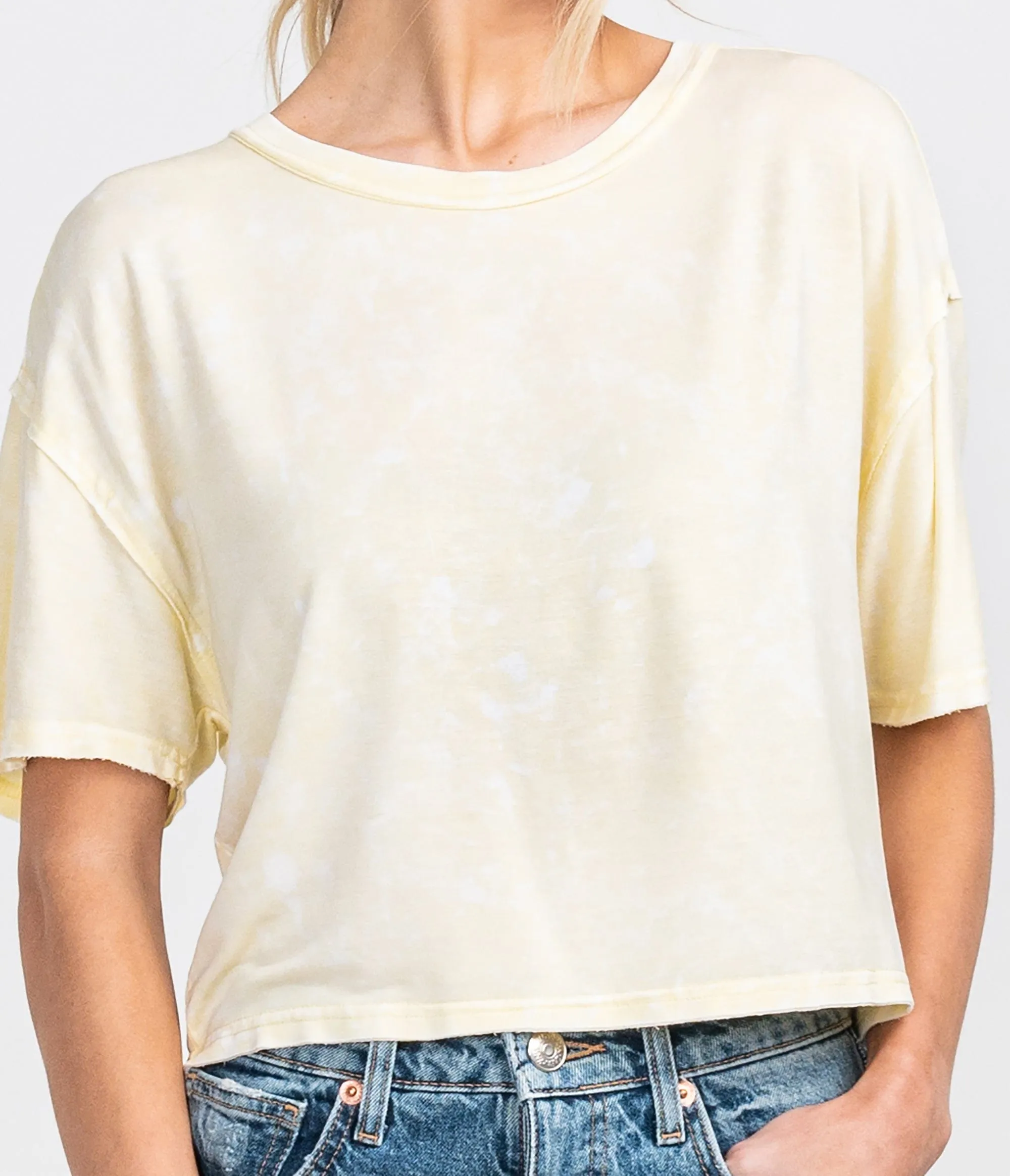 Salt Washed Top - Butter