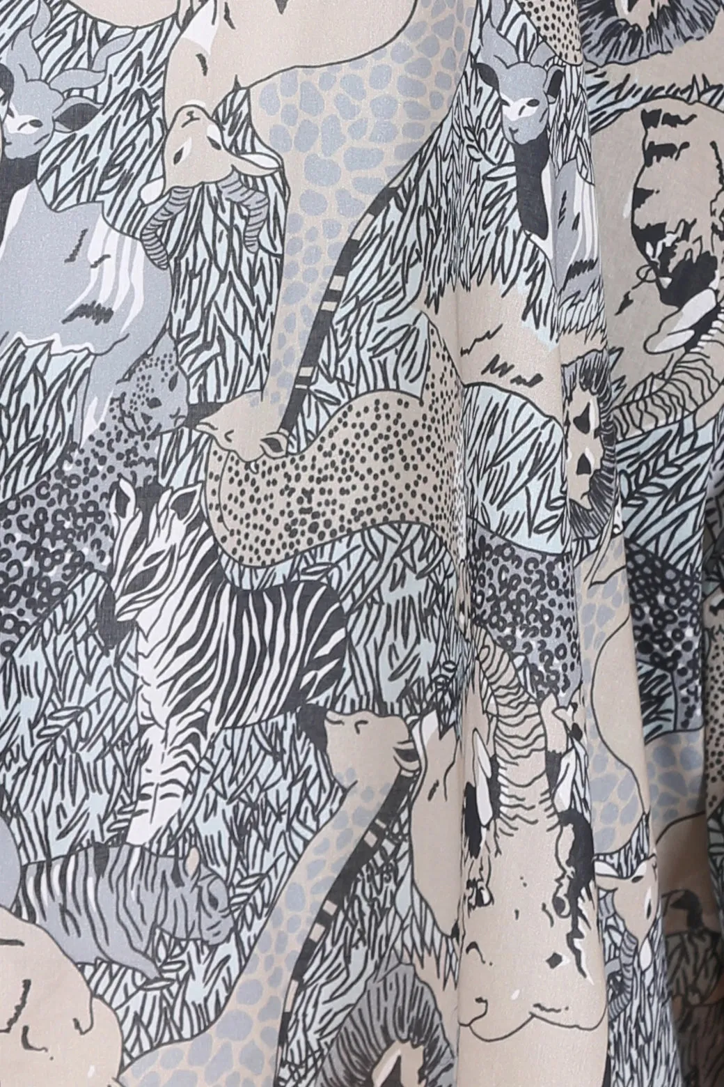 Samba Blouse Grey in Cotton