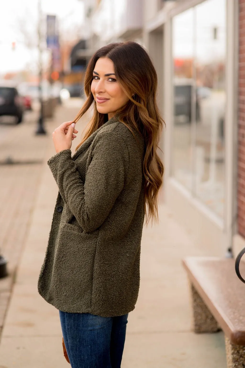 Sherpa Blazer