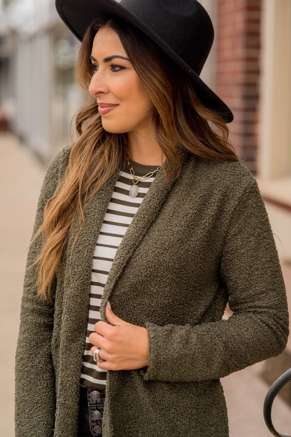 Sherpa Blazer