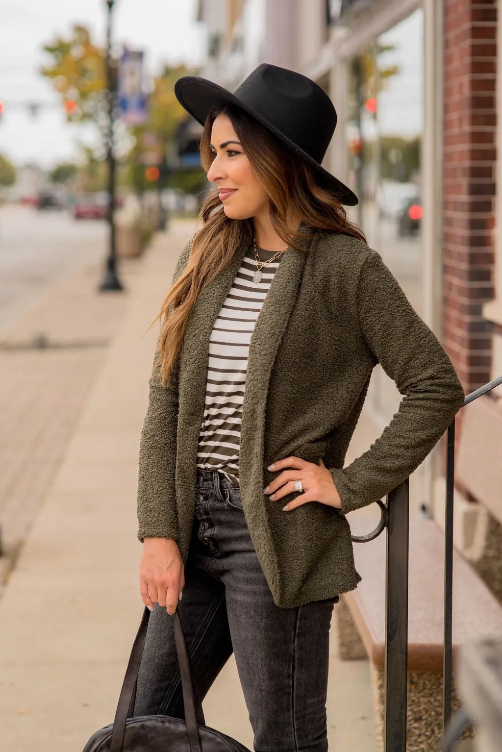 Sherpa Blazer