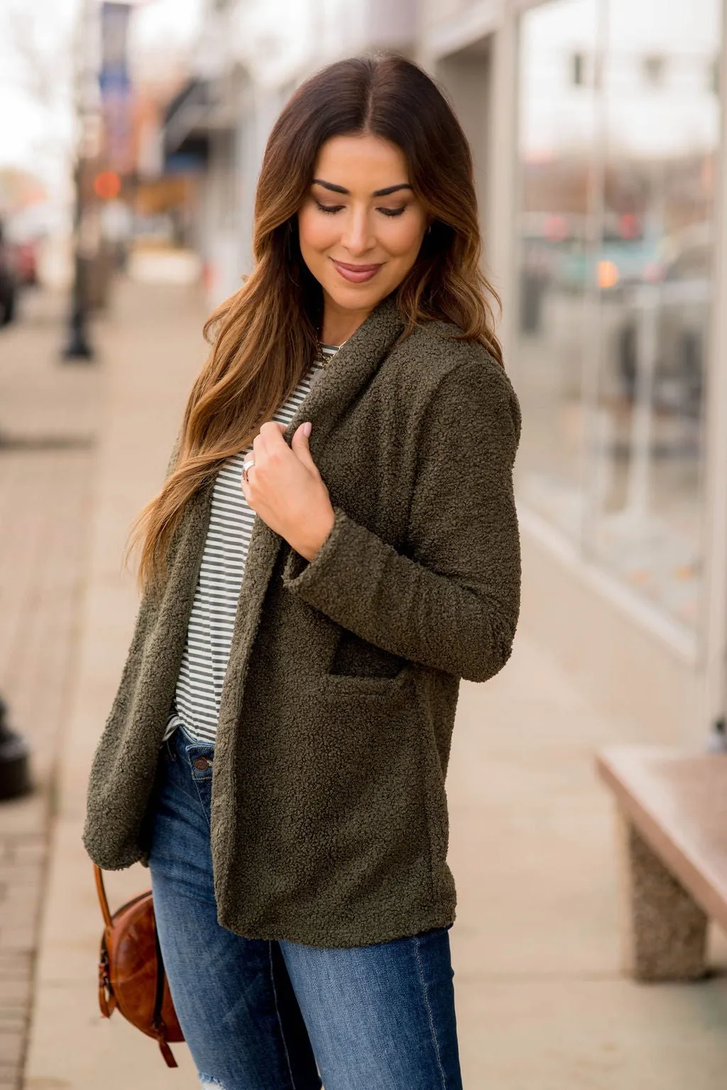 Sherpa Blazer
