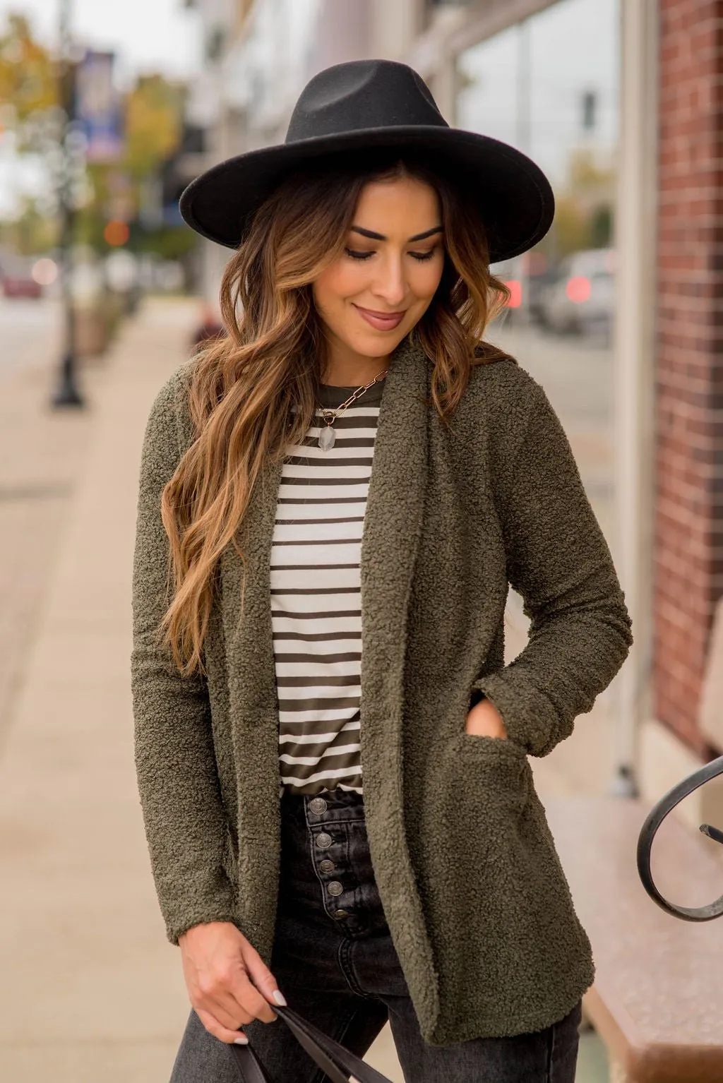 Sherpa Blazer