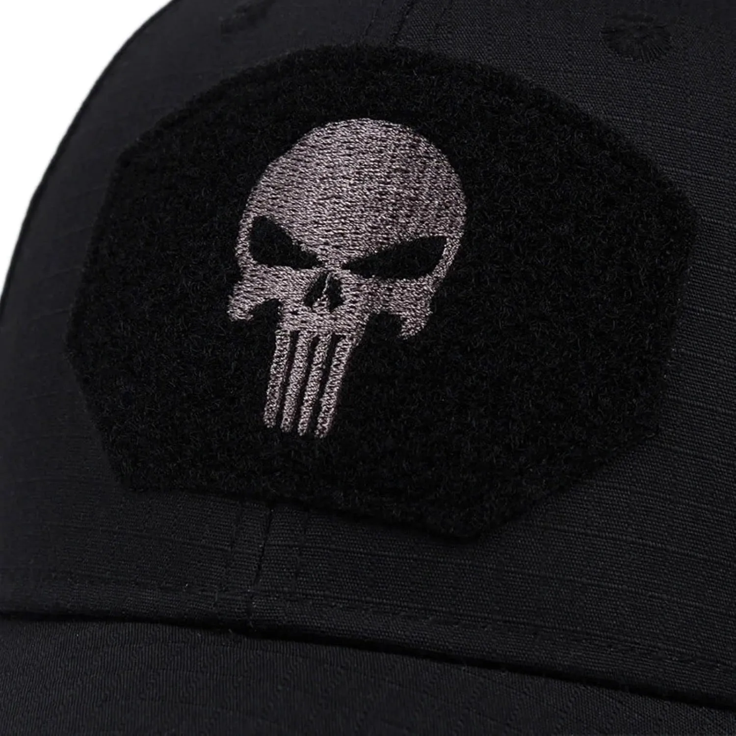 Skull Mesh Baseball Cap Men Tactical Operator Caps Fitted Outdoor Breath Hats