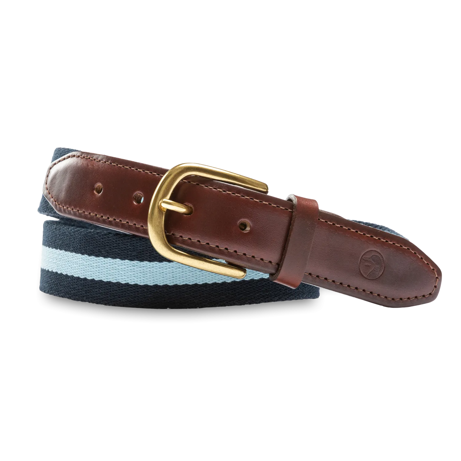 Striped Web Belt