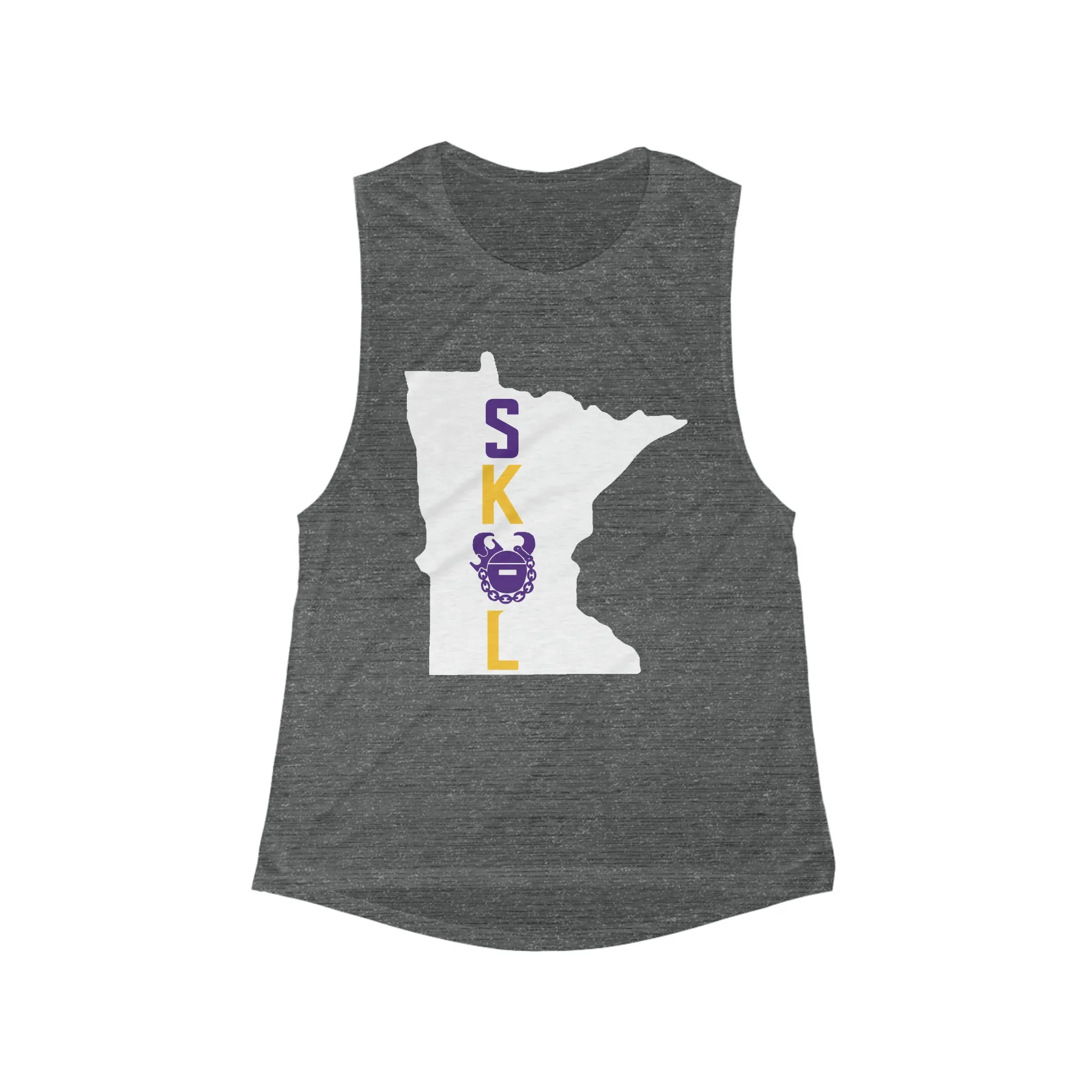 Women's Flowy Scoop Muscle Tank - Minnesota